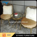 Living Room Furniture Gold Stainless Steel Eames Ghost Chair