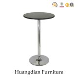 Club Furniture Stainless Steel Base Round Bar Table (HD716)