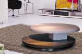 Antique Round Coffee Table in High Gloss (CJ-M042F)