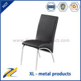 Modern Metal Leather Dining Chair