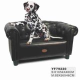 China Supplier Leather Luxury Pet Sofa (YF 79220)