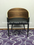 Plywood Back Saloon Dining Chair with Powder Coated Legs (FOH-BCC34)