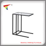 Modern Design Nightstand Glass Corner Table (C40)