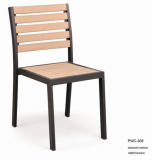 Outdoor Plastic Wood Dining Chair (pwc-308)
