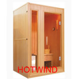 2016 Wood Steam Sauna Room Hotwind Sauna for 2 People (SEK-E2)