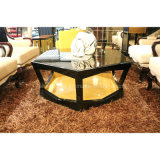 Factory Directly Selling High Quality New Modern Soild Wood Feet Coffee Table (KL C03)