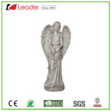 Popular Polyresin Standing Angel Garden Sculpture Statue for Yard and Garden Decoration