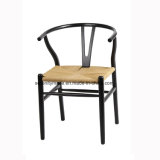Rustic Style Wooden Weaving Y Dining Room Chair Frame