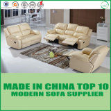 Modern Living Room Furniture Genuine Leather Recliner Sofa