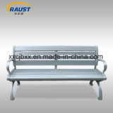 Outdoor Usage Aluminum Antique Park Bench, Public Furniture with Back