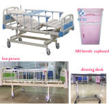 5 Cheap Price Metal Hospital Bed Patients Home Care Electric 3 Functions