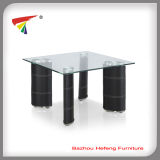 Clear Glass Dining Table New Design (DT080)