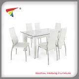 Wholesale Glass Table Furniture Dining Set (DT069)