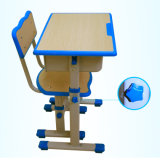 Lb-034 Cheaper Wood Student Desk and Chair for Sale