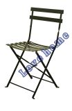 Industrial Metal Dining Restaurant Tom Pouce Folded Side Chair