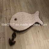 Fashion Design Fish Shape Summer Cat Bed Dog Cat Pet Bed with Ice Mat and Toy