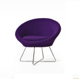 Leisure Office Furniture Round Shape Fabric Chair