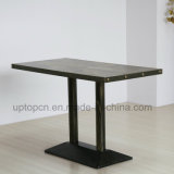 Simple Style Rectangle Solid Wooden Tea Cafe Restaurant Table (SP-KS316)