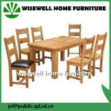 Oak Wood Dining Room Furniture Set with 6 Chairs (W-5S-995)