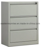 Three Drawers Metal Steel Iron Office Vertical Filing Cabinet
