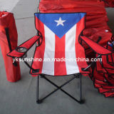 Folding Arm Chair with Flag (XY-111)