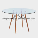 White Round Dining Eames Table-80cm