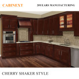 Factory Directly American Style Cherry Shaker Solid Wood Kitchen Cabinets