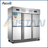 Mld-16z6a 6 Door Commercial Kitchen Freezer Refridgerated Cabinet for Kitchen Equipment