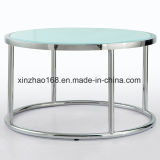 Round Glass Coffee Tables (xz-013) Small Round Size Coffee Table