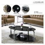 Modern Hotel Furniture Tempered Glass Coffee Table Yf-T17089