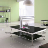 Modern Hotel Living Room Furniture Glass Coffee Table