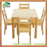 Bamboo Dining Table and Chair Set