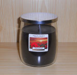 High Quality Home Decor Glass Candle