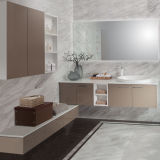 PVC Dark Gold Large Modern Bathroom Cabinet