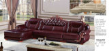 Ciff Leather Sofa, Europe Living Room Furniture (A842)
