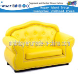 Children Furniture Leather Double Seat Sofa (HF-09812)