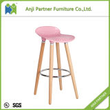 Modern Custom Colors Design Fixed Height Plastic Bar Stool Chair (Barry)