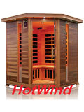 2017 Hotwind Red Cedar Far Infrared Sauna for 3-4 Person-D3c