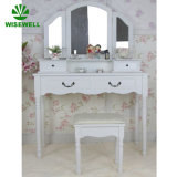 Wood French Mirrored Furniture with Drawer (W-HY-015)
