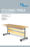 Professional Design Office Wooden Folding Tables