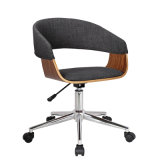 Modern Durable Wooden Swivel Height Adjustable Leisure Bar Chair (FS-WB656)