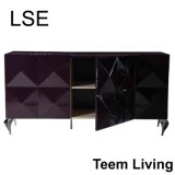 New Classic Glossy Painting Cabinet Luxury Living Room Cabinet