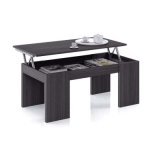 Melamine Paper Modern Lift up Coffee Table