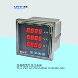 JP204UI-9S4 Three-phase current and voltage combination table