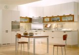 Modern Design PVC Kitchen Cabinets Vinyl Wrap Kitchen Furniture