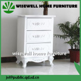 MDF Wood Bedroom Small Cabinet in White Color