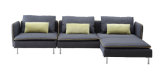 New Modern Elegant Design Living Room Fabric Sectional Sofa (HC1026)