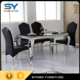 Stainless Steel Furniture Table Top Marble Table Dinner Table