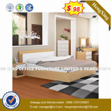 Country Guestroom Headboard Interior Design Side Rail Bed (HX-8NR1134)