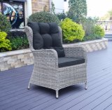 Outdoor Modern Garden Patio Leisure Office Home Hotel Aluminum PE Wicker Dining Chair (J5881)